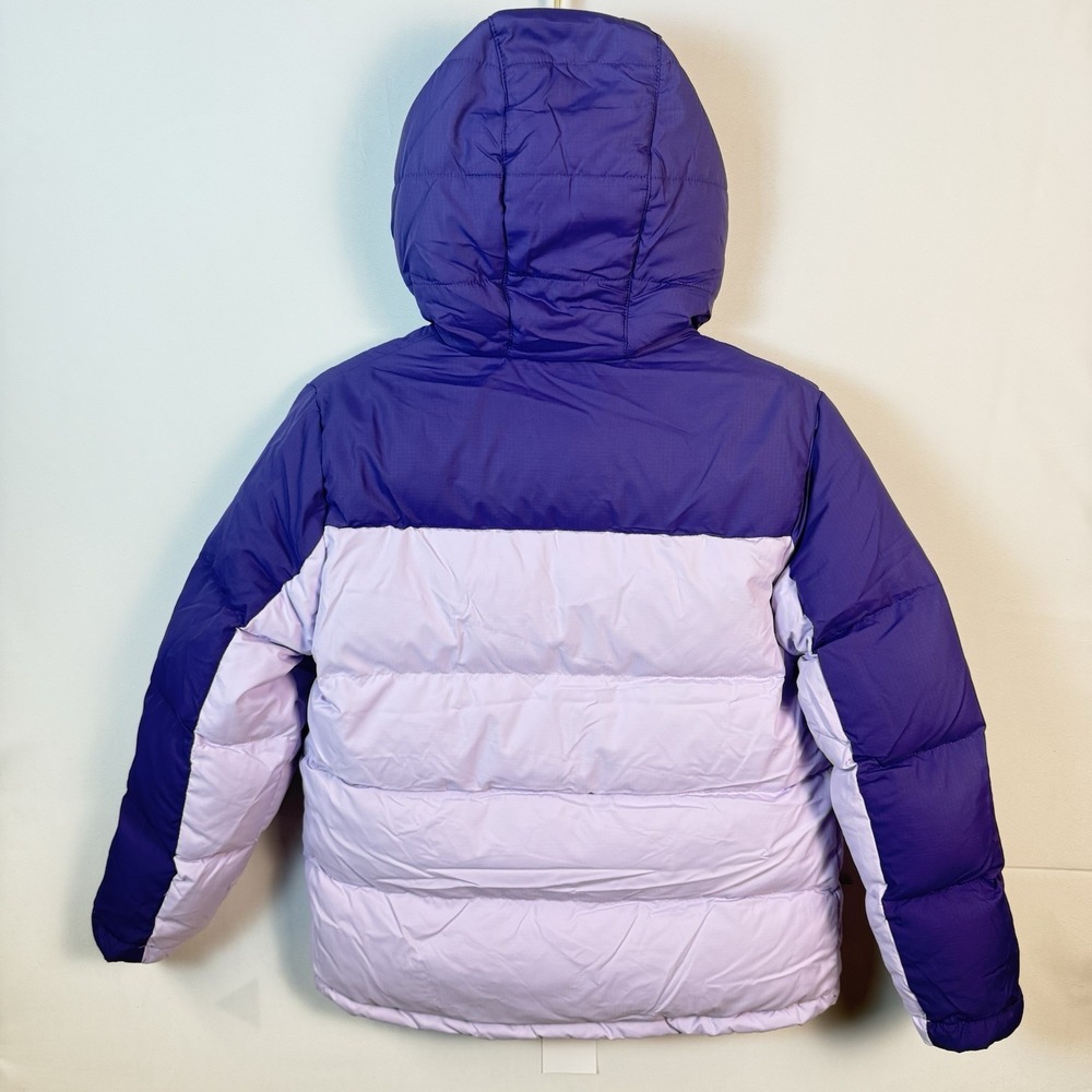 Eddie Bauer Kids Classic Down Puffer Jacket Pastel Lilac Medium Outerwear NEW - Picture 3 of 16